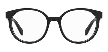 Premium Women Moschino Love Model Eyeglasses: MOL584 - Pattern Black- SpecSMART Eye Clinic (Front View)
